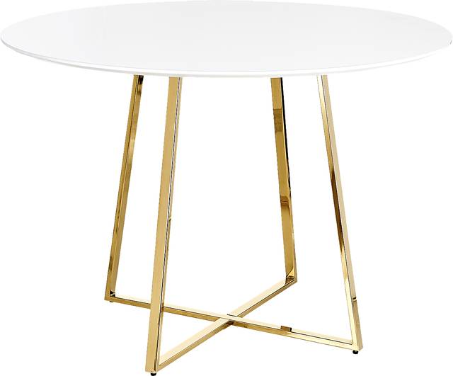 Ovalla I White Dining Table - Thumbnail - Image 1