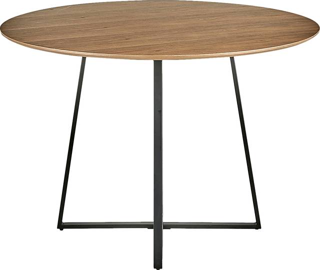 Ovalla II Walnut Dining Table - Thumbnail - Image 2