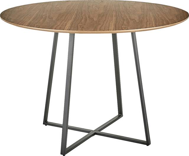 Ovalla II Walnut Dining Table - Thumbnail - Image 1