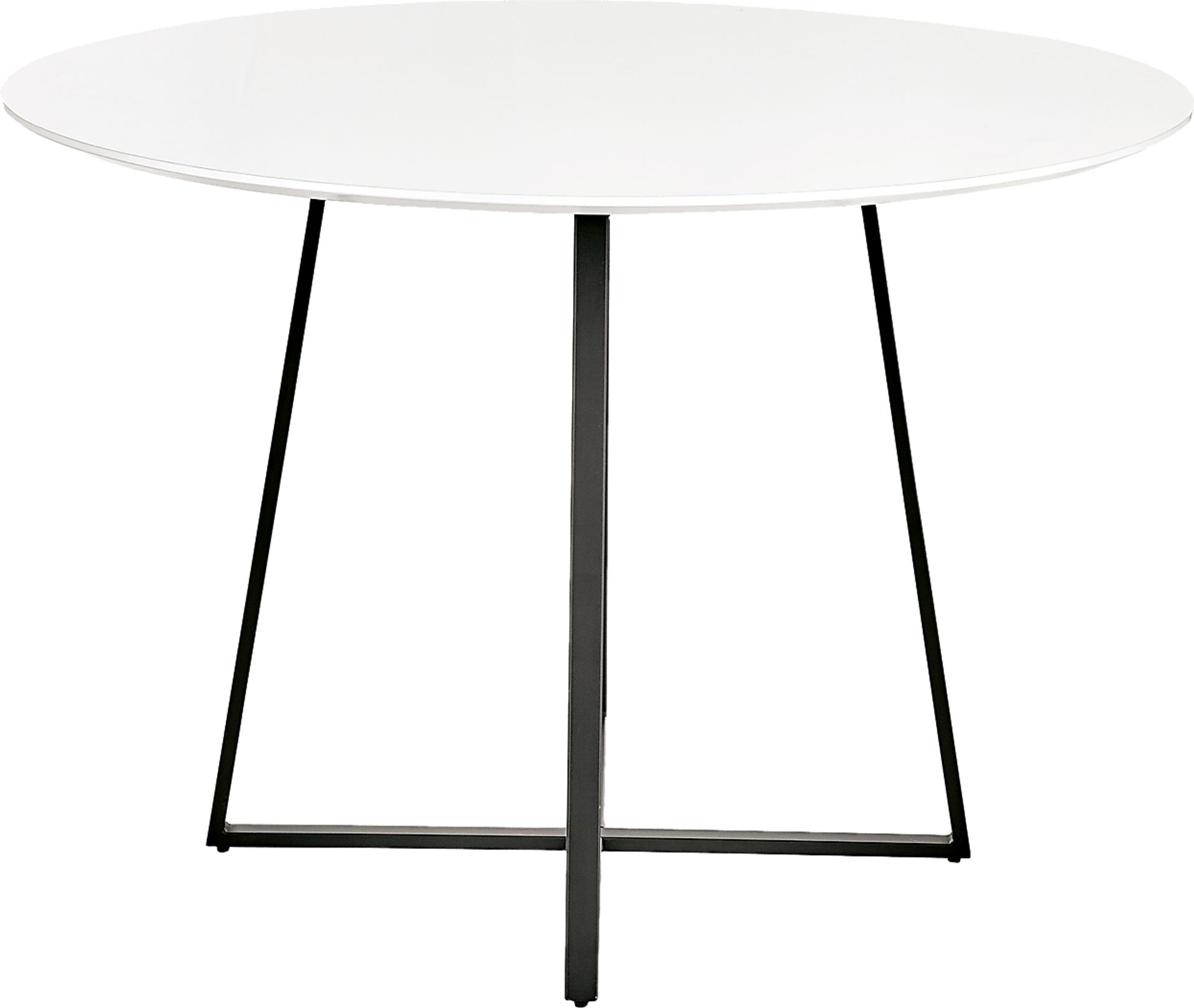 Ovalla II White Dining Table - Image 2