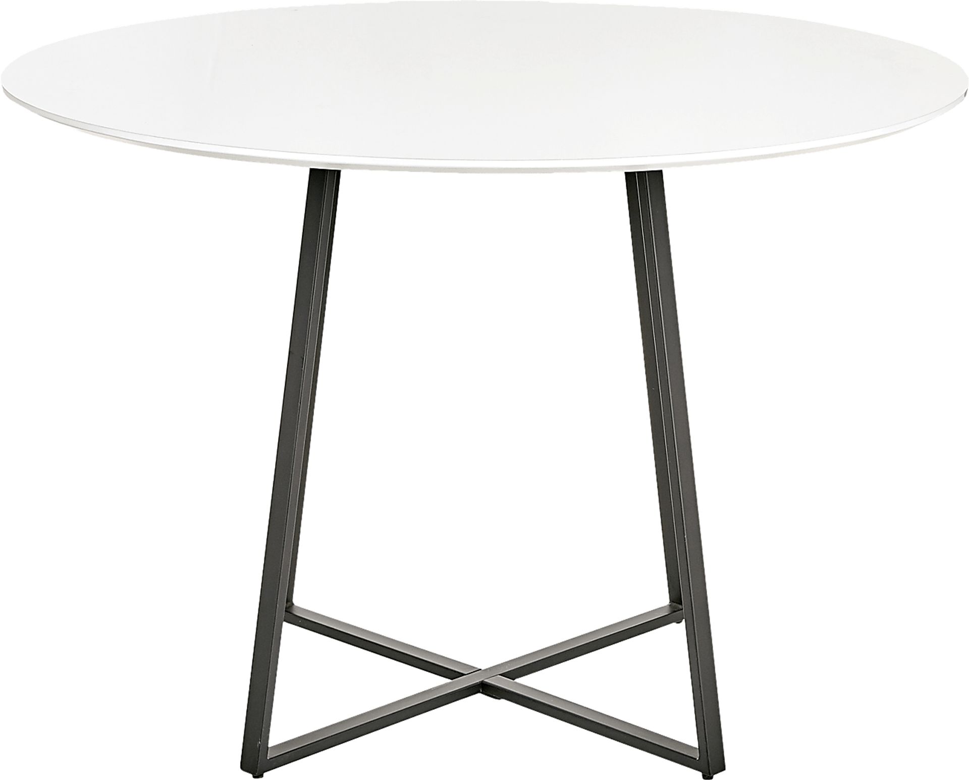 Ovalla II White Dining Table - Image 4