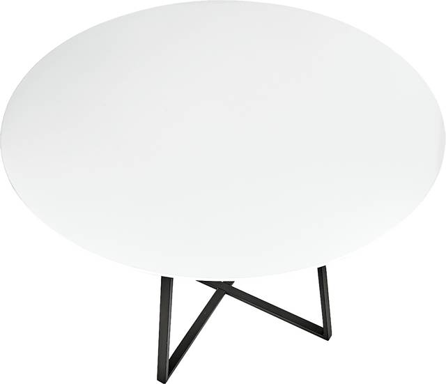 Ovalla II White Dining Table - Thumbnail - Image 5