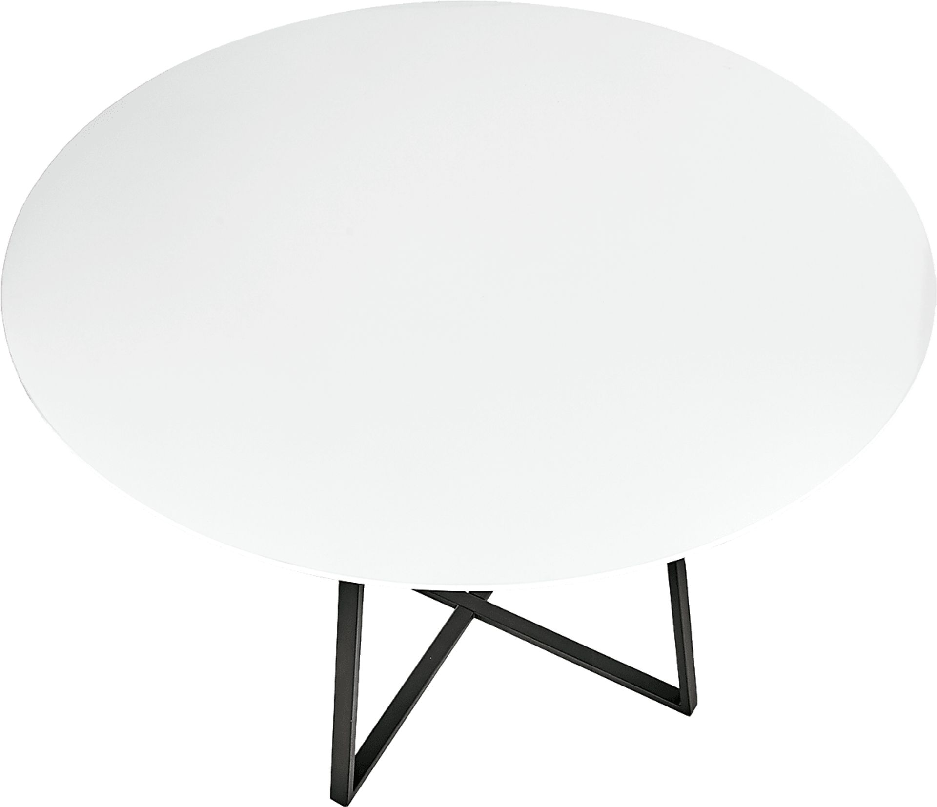 Ovalla II White Dining Table - Image 5