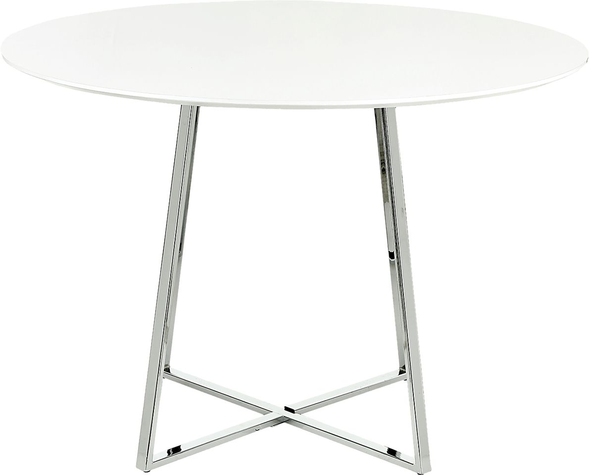 Ovalla III White Dining Table Rooms To Go