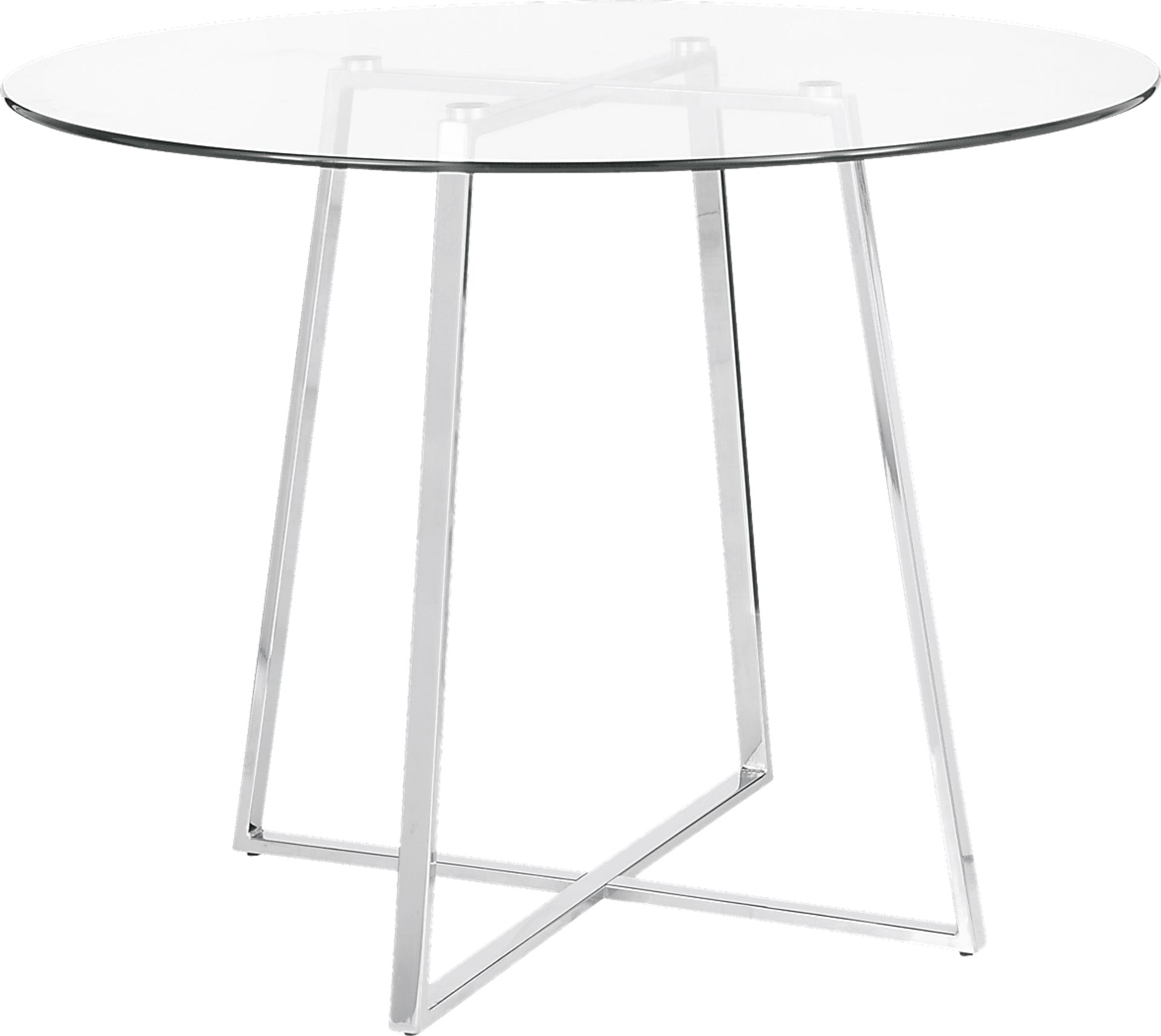 Ovalla Silver Dining Table - Image 1