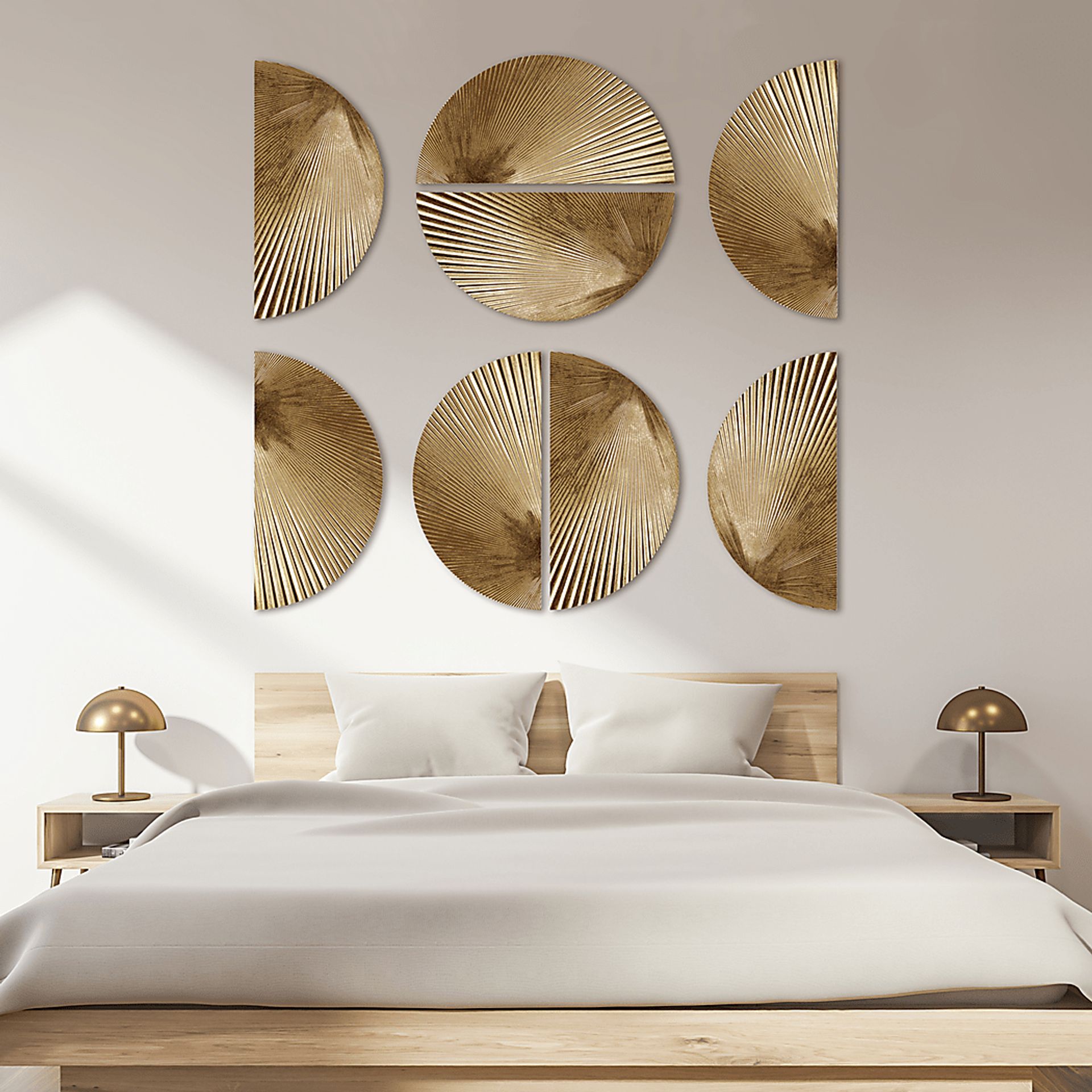 Ovalstreet Gold Wall Decor, Set of 2 - Image 4