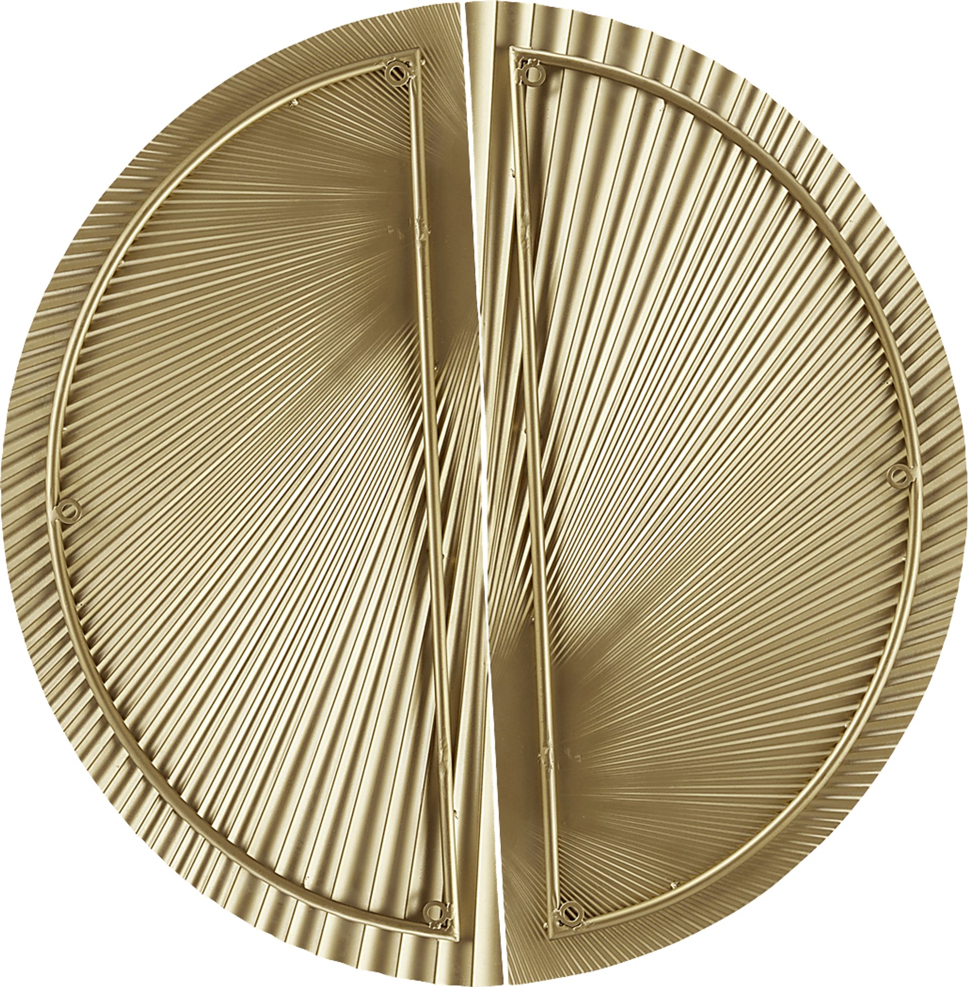 Ovalstreet Gold Wall Decor, Set of 2 - Image 7