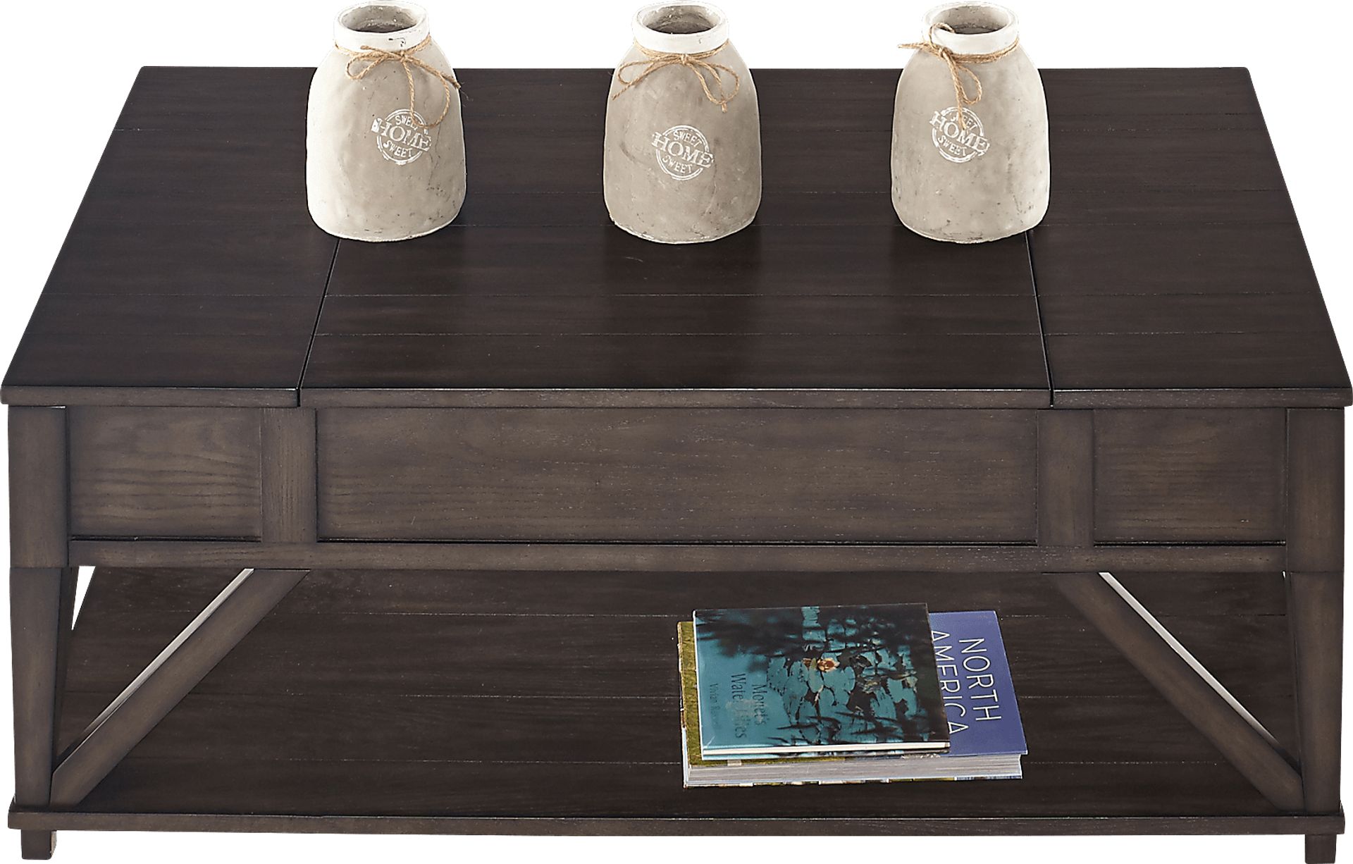 Overbury Oak Lift Cocktail Table - Image 1
