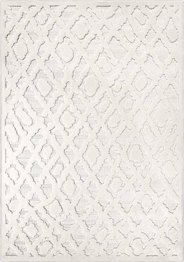 Overlea White 7'10 x 10'10 Rug - Thumbnail - Image 1