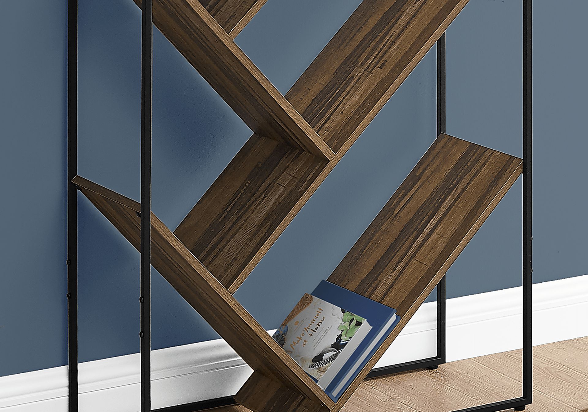 Overlook Terrance Brown Bookcase - Image 3
