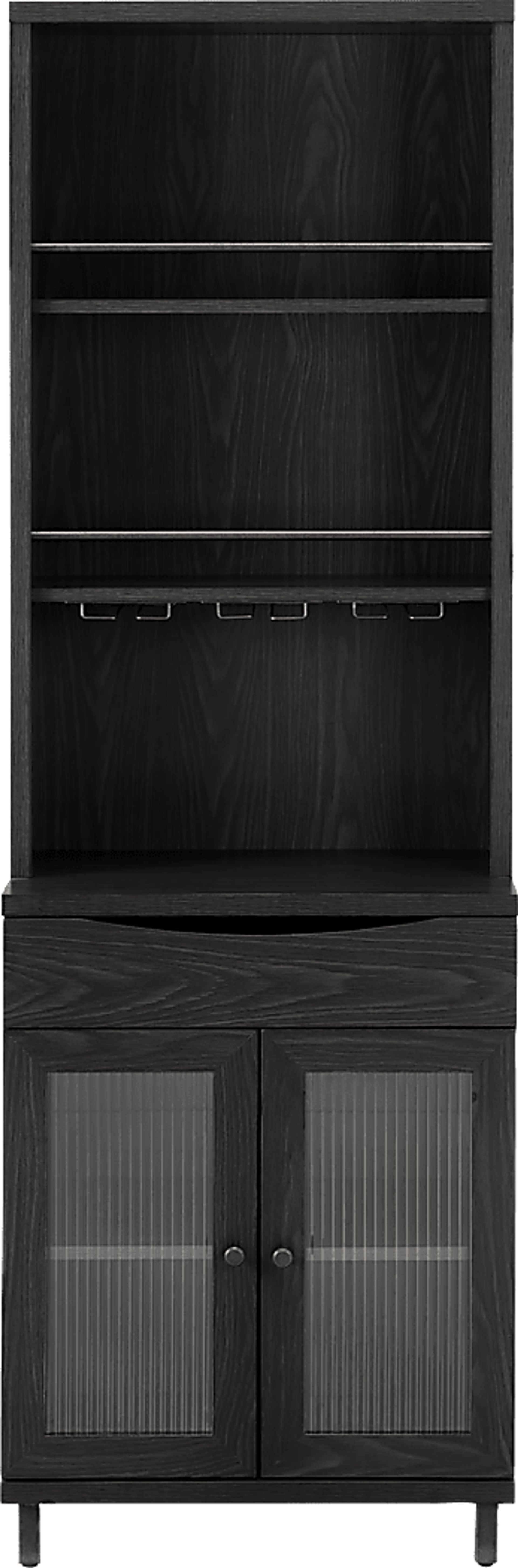 Overmead Gray Bar Cabinet - Image 1