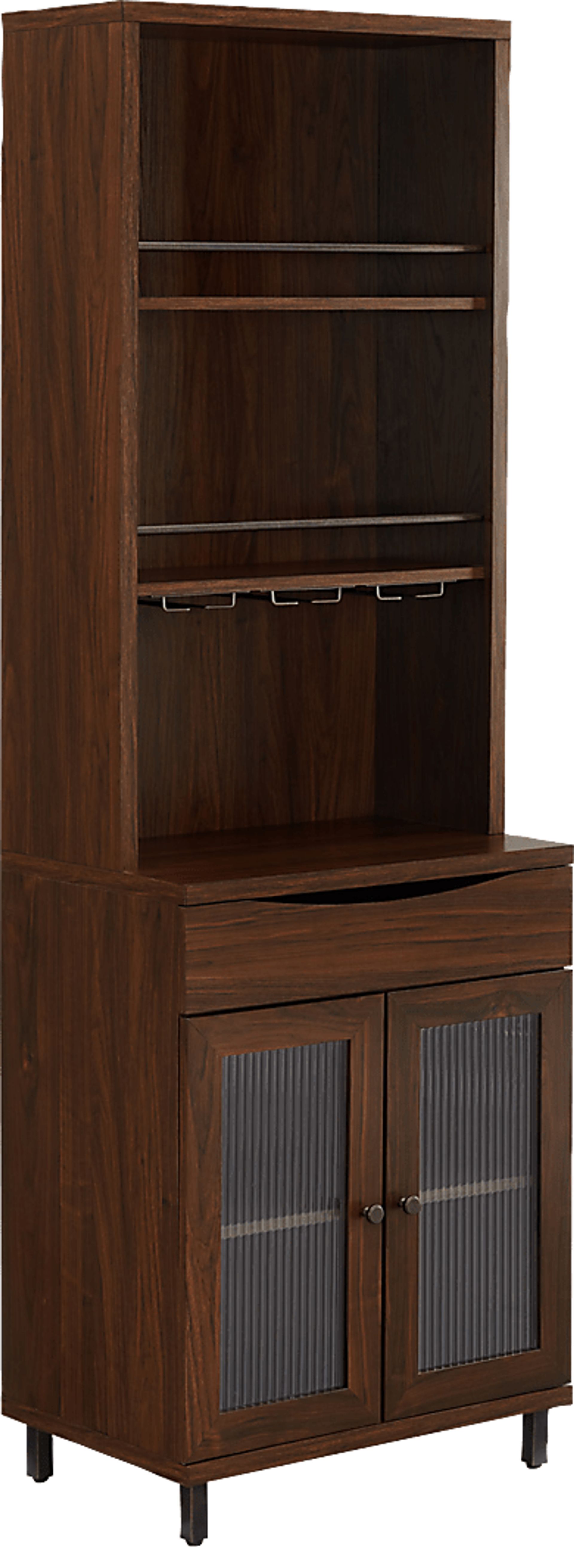 Overmead Walnut Bar Cabinet - Image 4