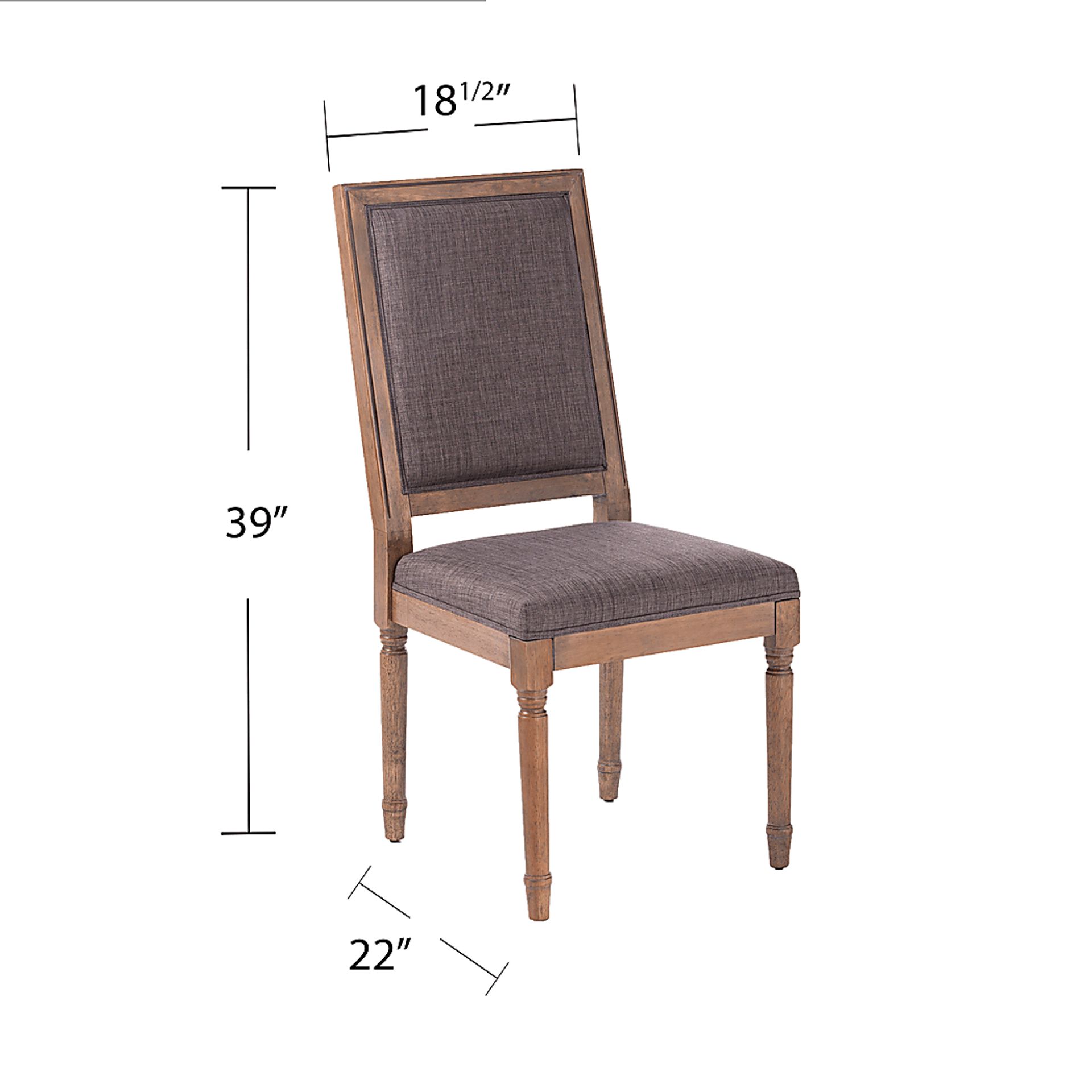 Overwood Gray Dining Chair, Set of 2 - Image 8