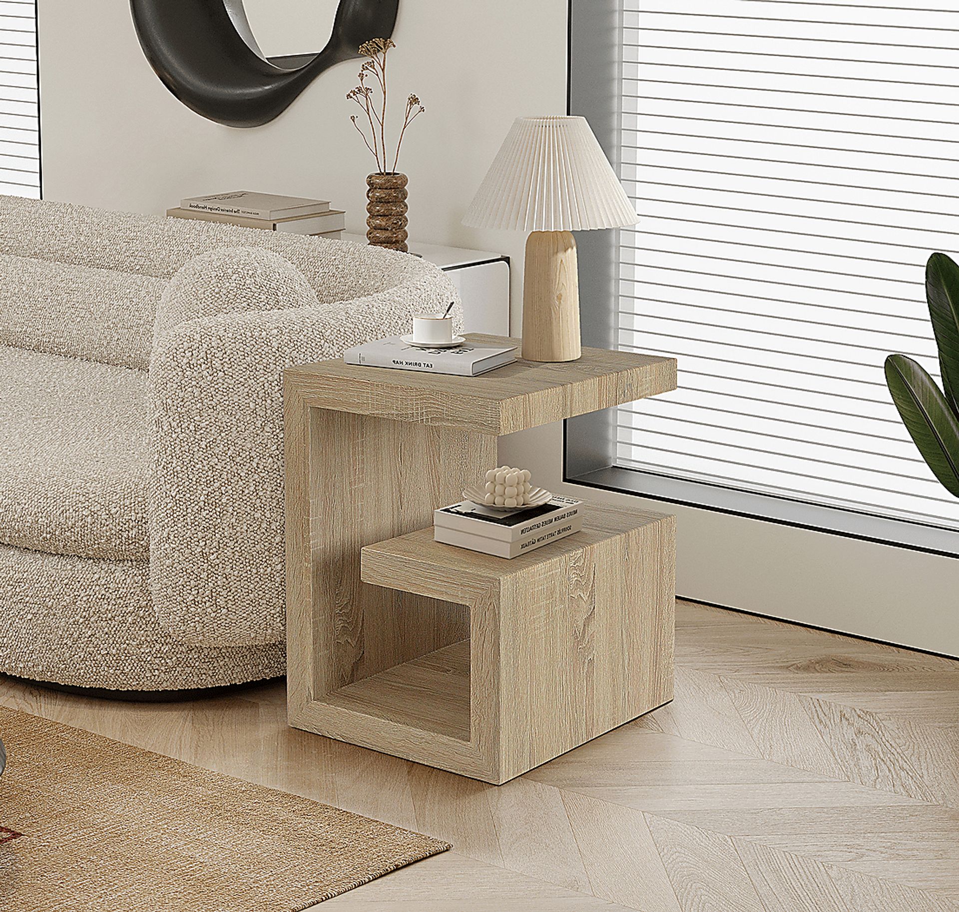 Ovita Natural End Table - Image 2