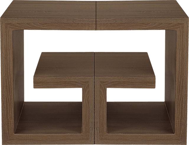 Ovita Walnut End Table - Thumbnail - Image 2