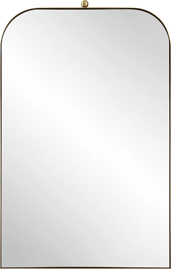 Ovloa Gold Wall Mirror