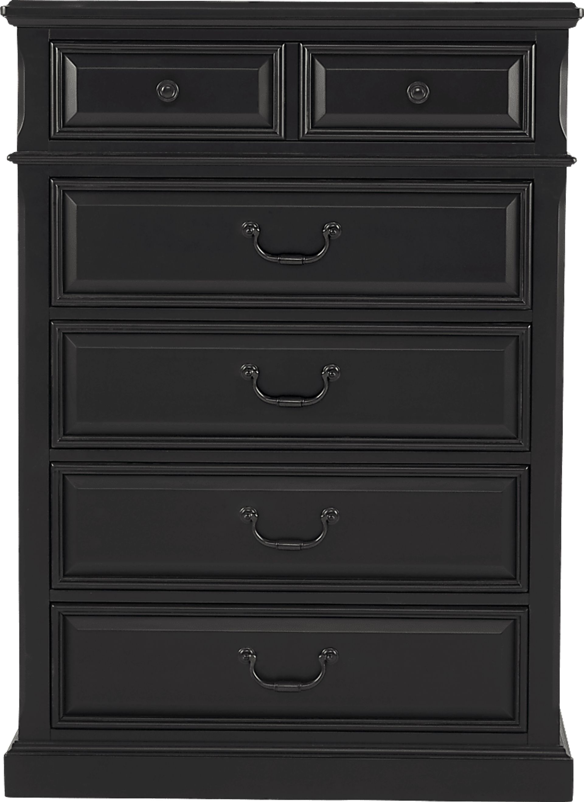 Kids Owens Valley Black 5 Pc Twin Panel Bedroom - Image 3