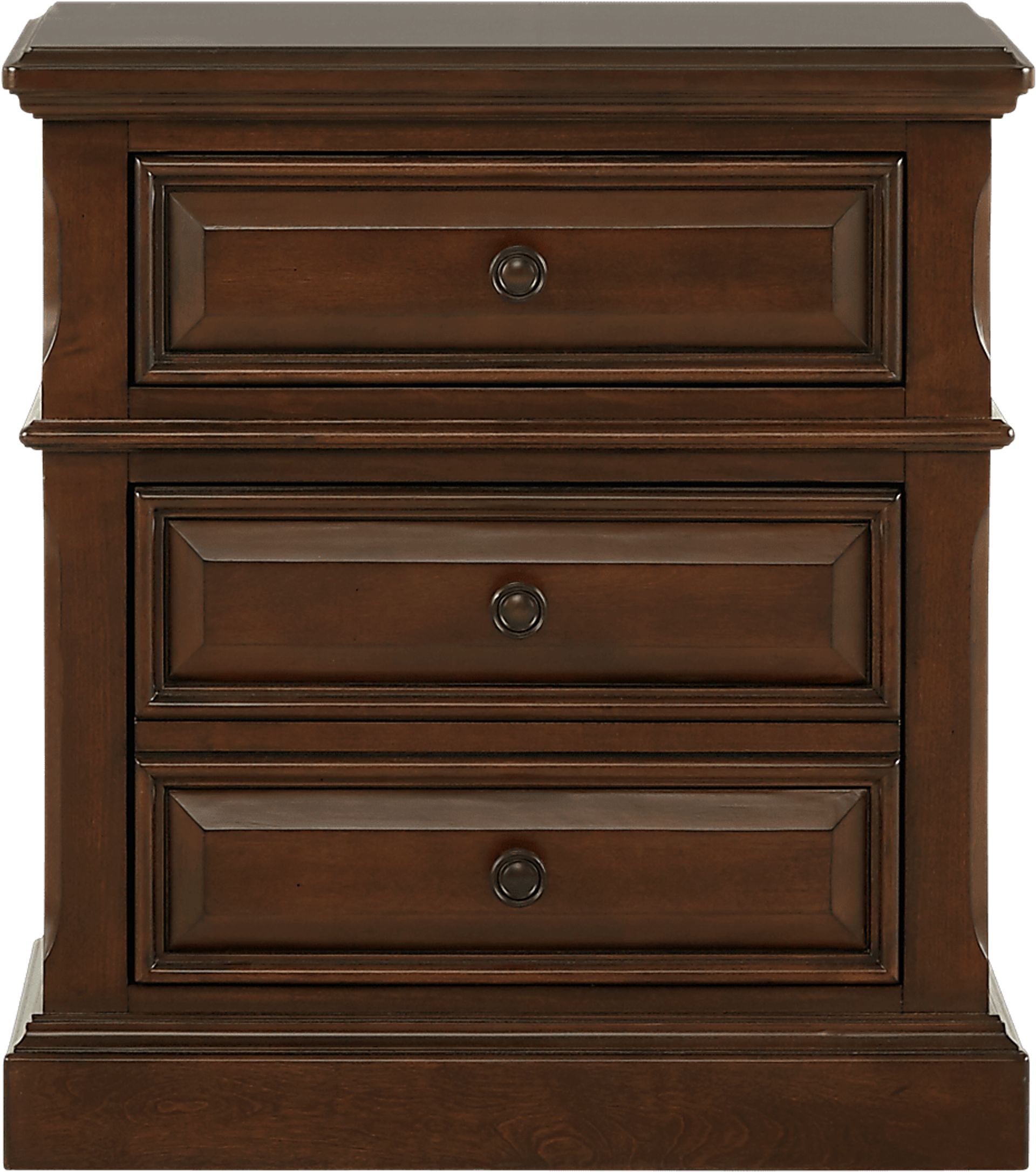 Kids Owens Valley Brown Cherry 5 Pc Twin Panel Bedroom - Image 4