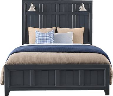 3 pc king panel bed