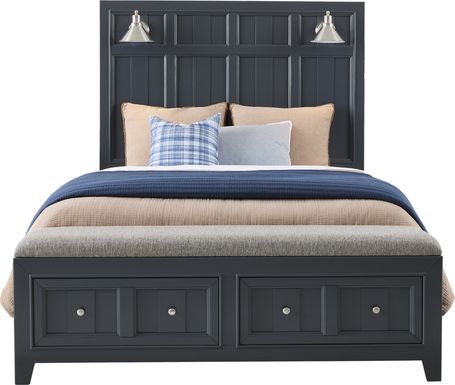 Owings Mill Graphite 3 Pc King Storage Bed