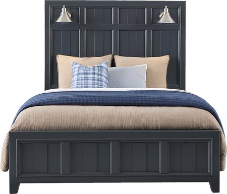 Owings Mill Graphite 3 Pc Queen Panel Bed