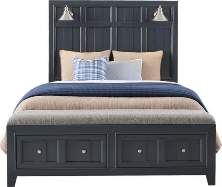 Owings Mill Graphite 3 Pc Queen Storage Bed