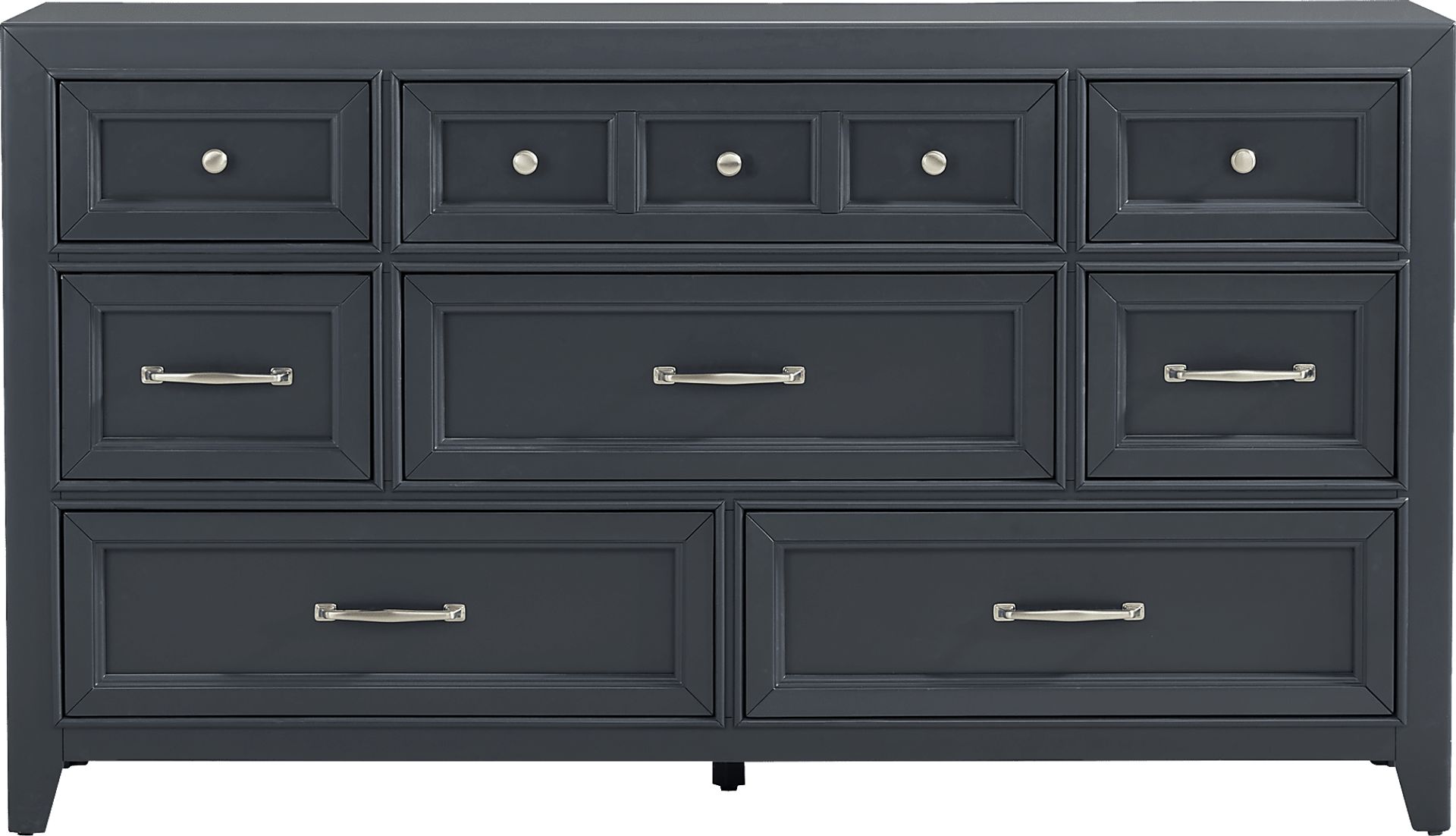 Owings Mill Graphite 7 Pc Queen Panel Bedroom - Image 9