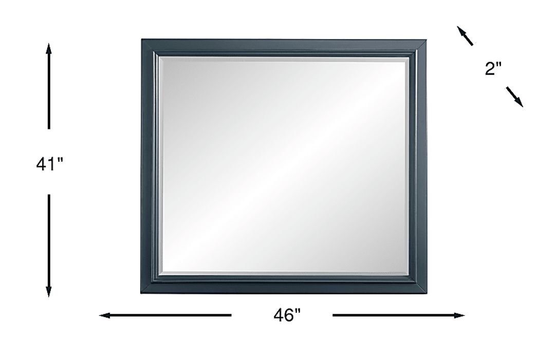 Owings Mill Graphite Mirror