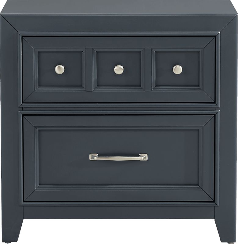 Owings Mill Graphite Nightstand