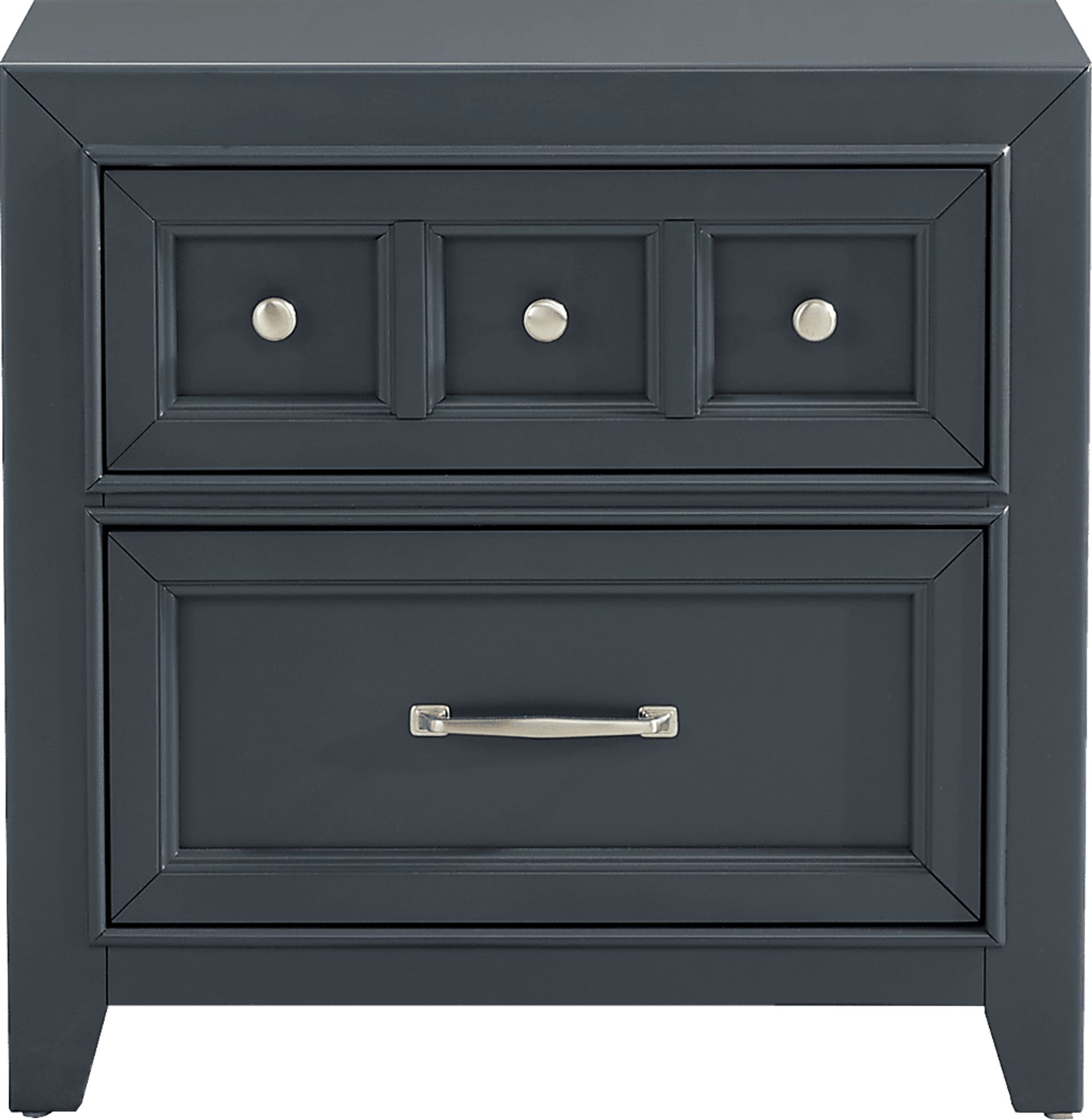 Owings Mill Graphite 7 Pc Queen Panel Bedroom - Image 14