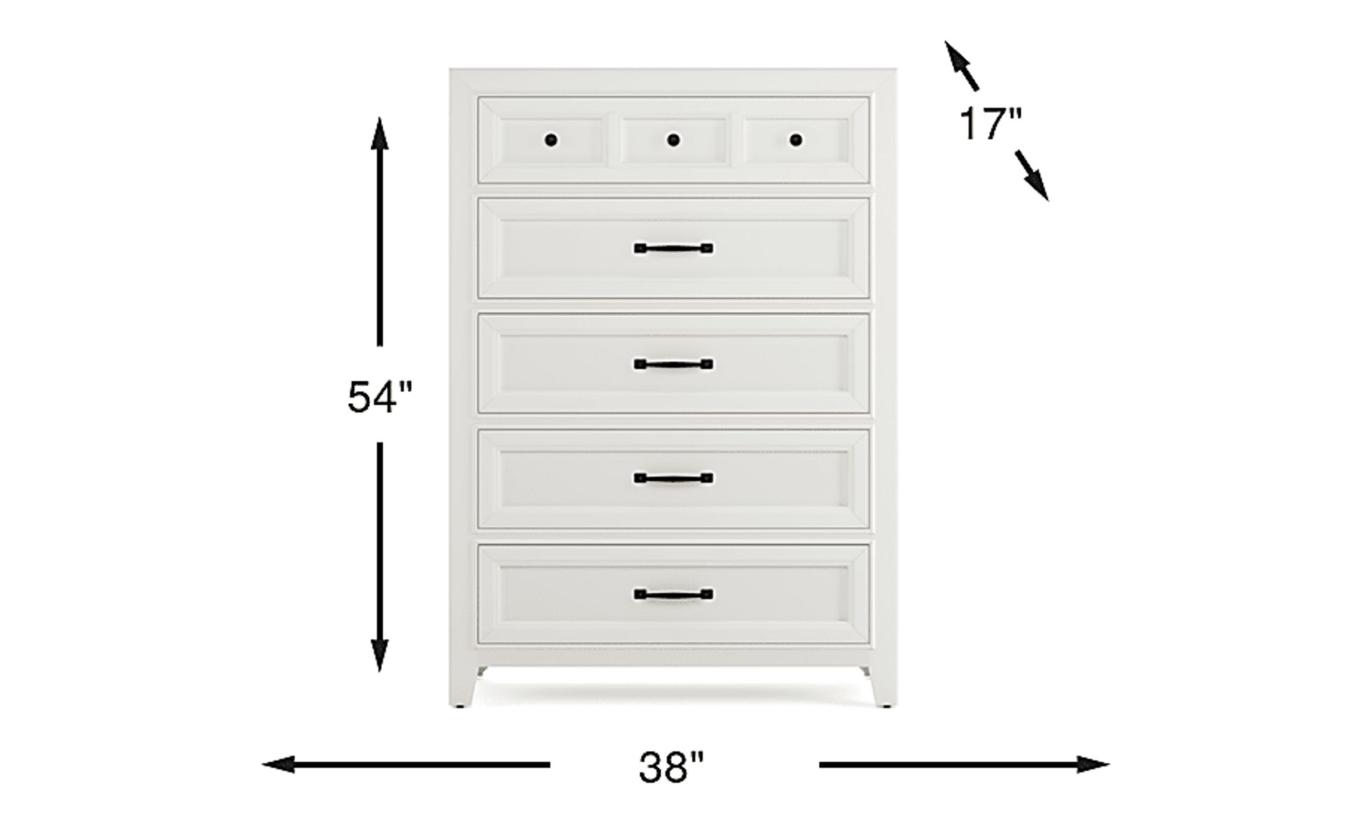 Dimension Image. Please refer to the Dimension Tab on this page for dimension details.