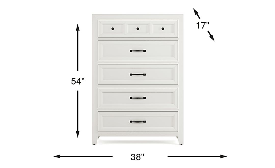 Owings Mill White Chest