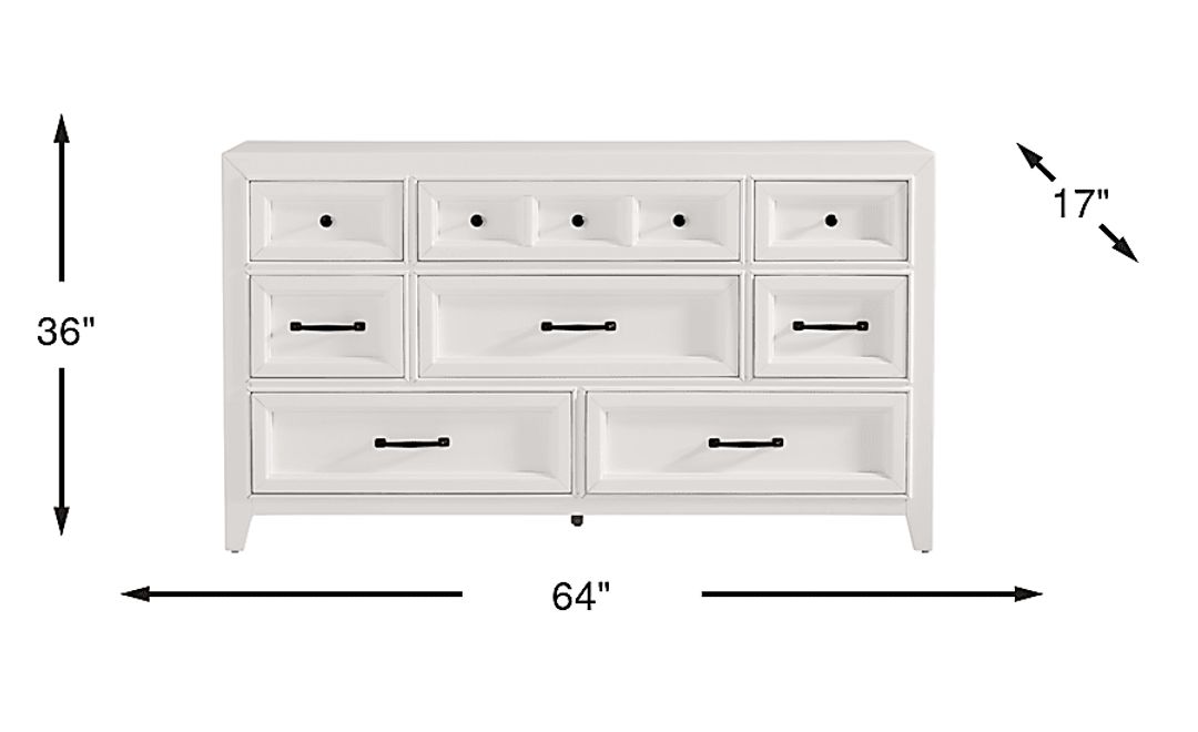 Owings Mill White Dresser