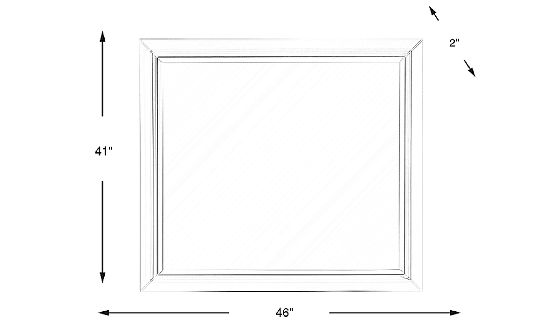 Dimension Image. Please refer to the Dimension Tab on this page for dimension details.