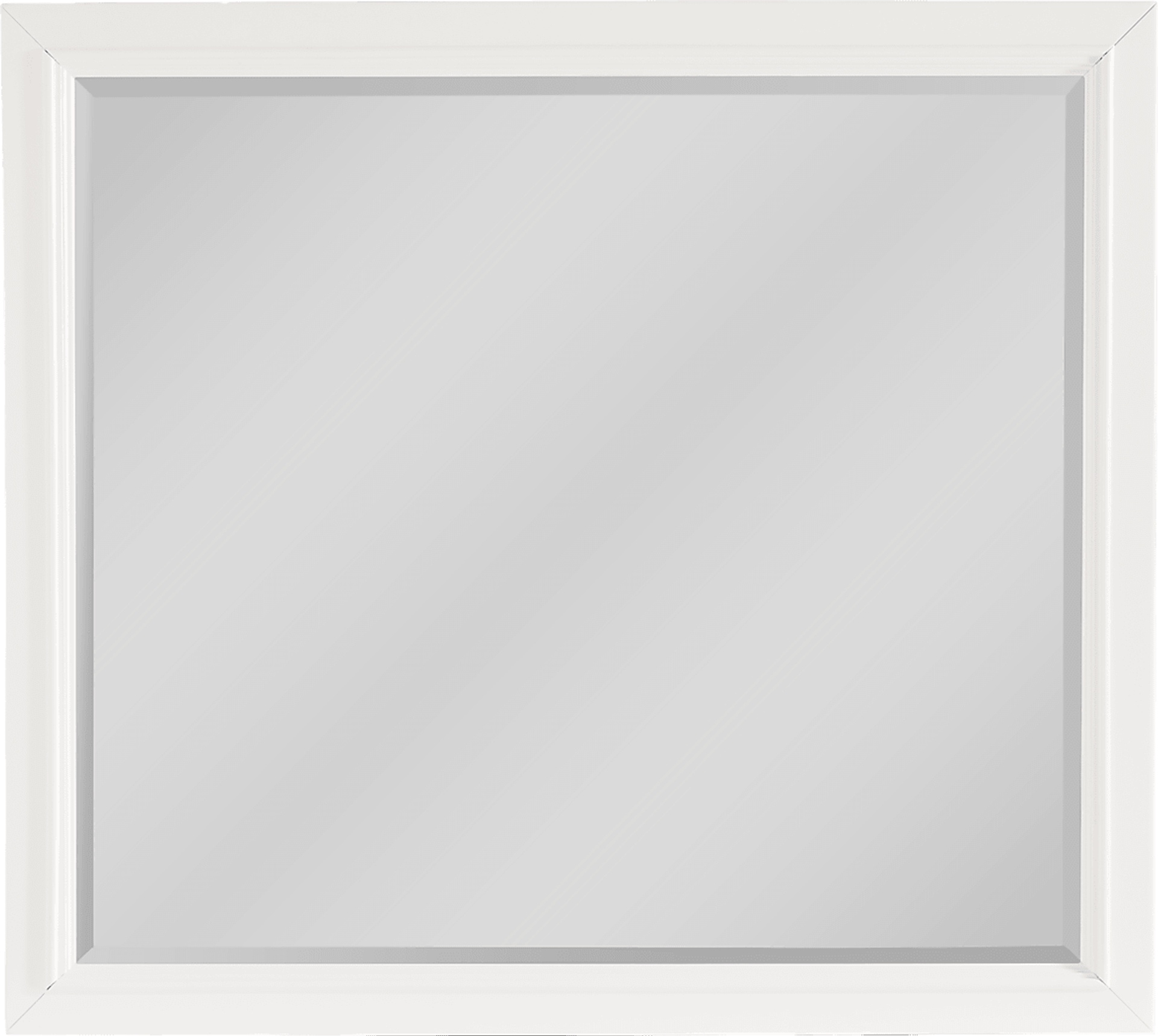 white mirror