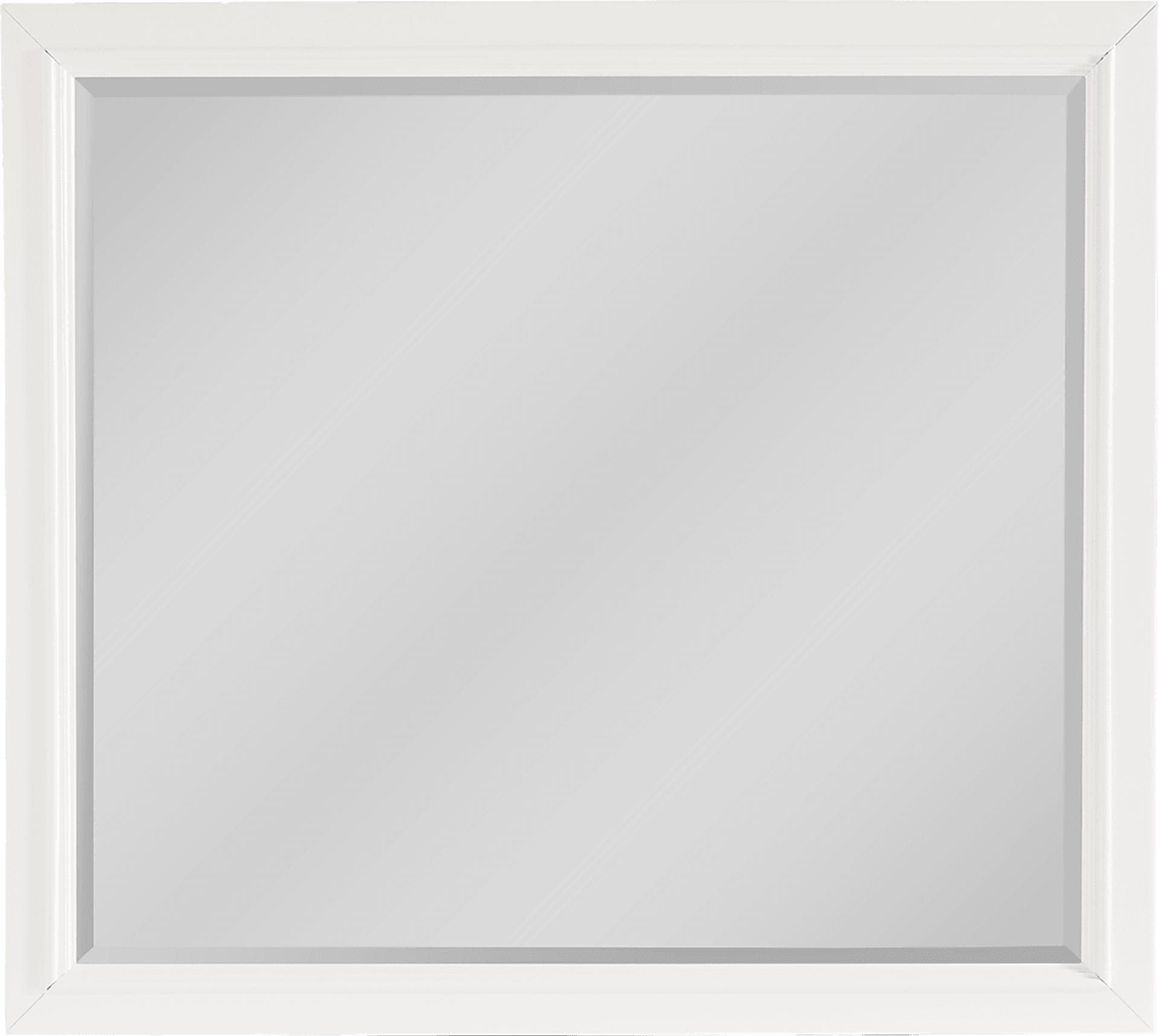 Owings Mill White Mirror