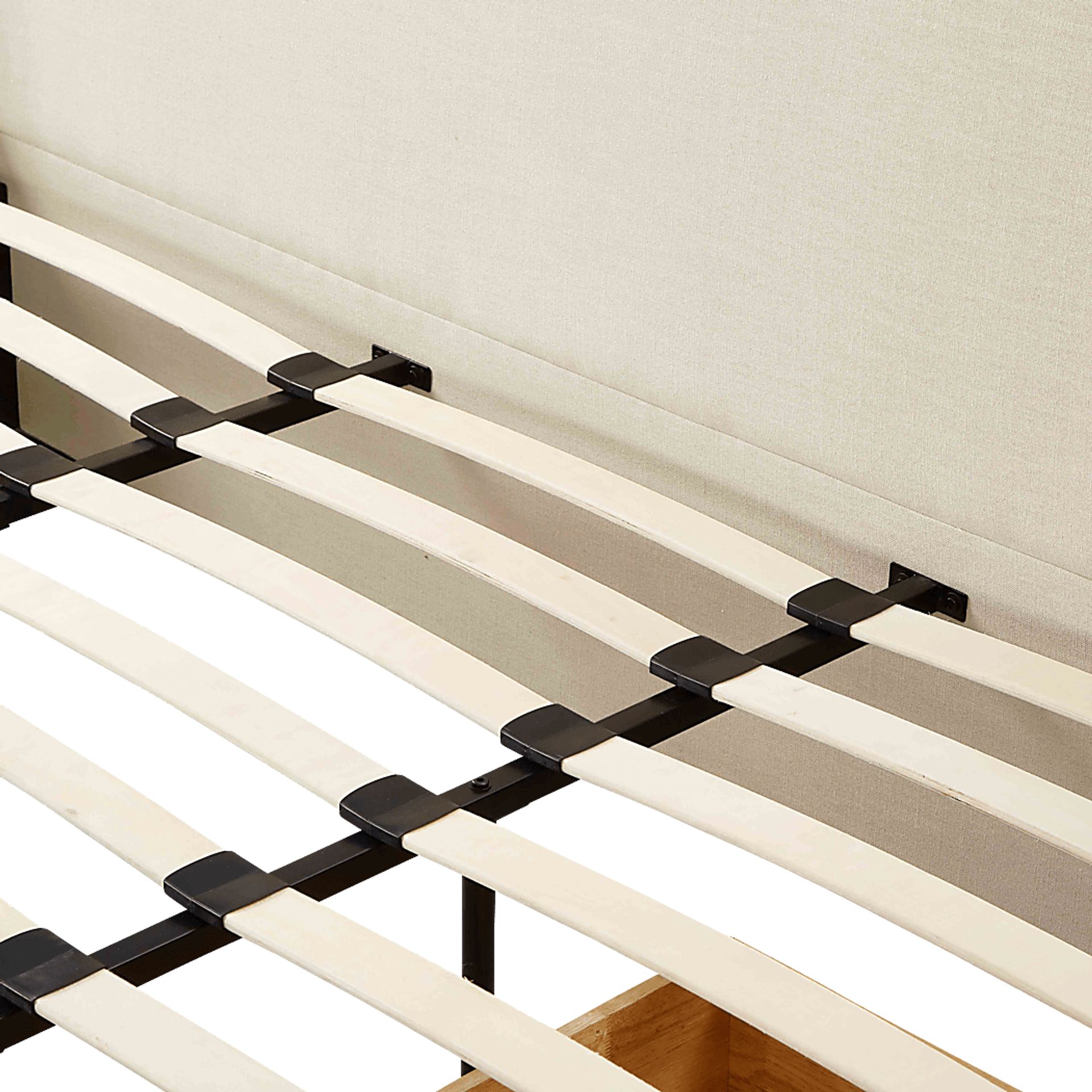 Owlair Cream King Storage Bed - Image 6