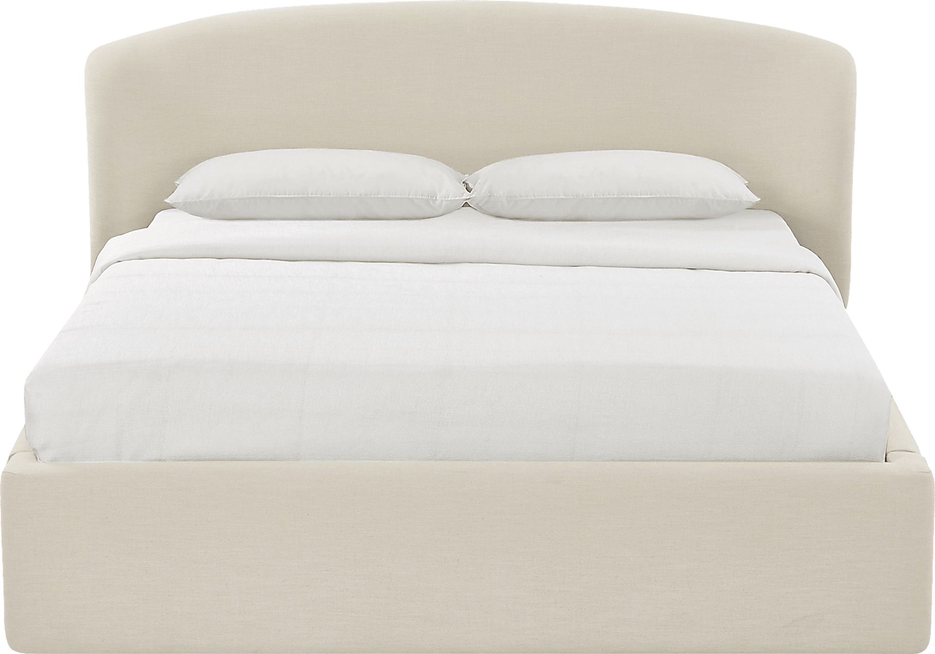 Owlair Cream Queen Bed - Image 4