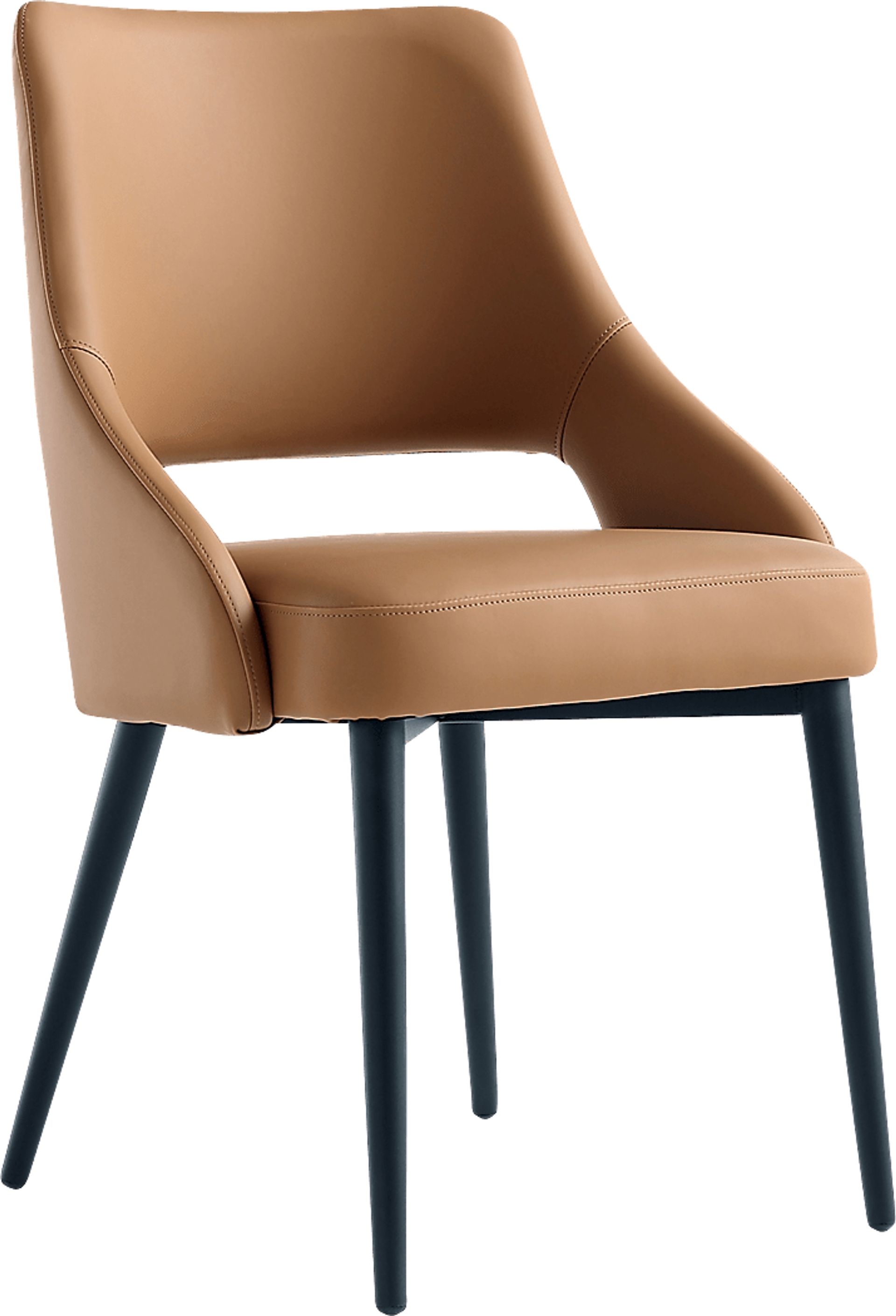 Owlwell Brown Dining Chair - Image 4