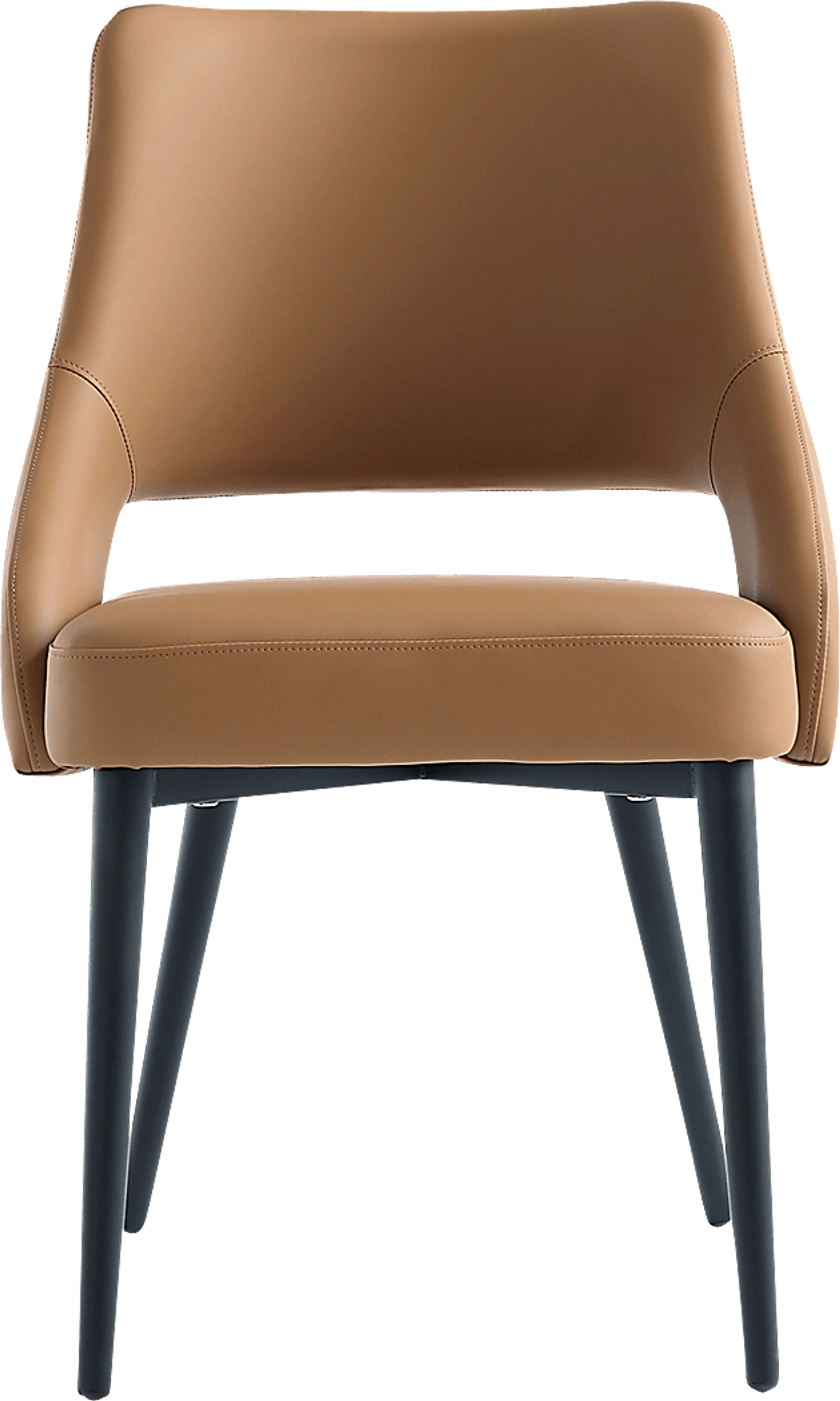 Owlwell Brown Dining Chair - Image 1