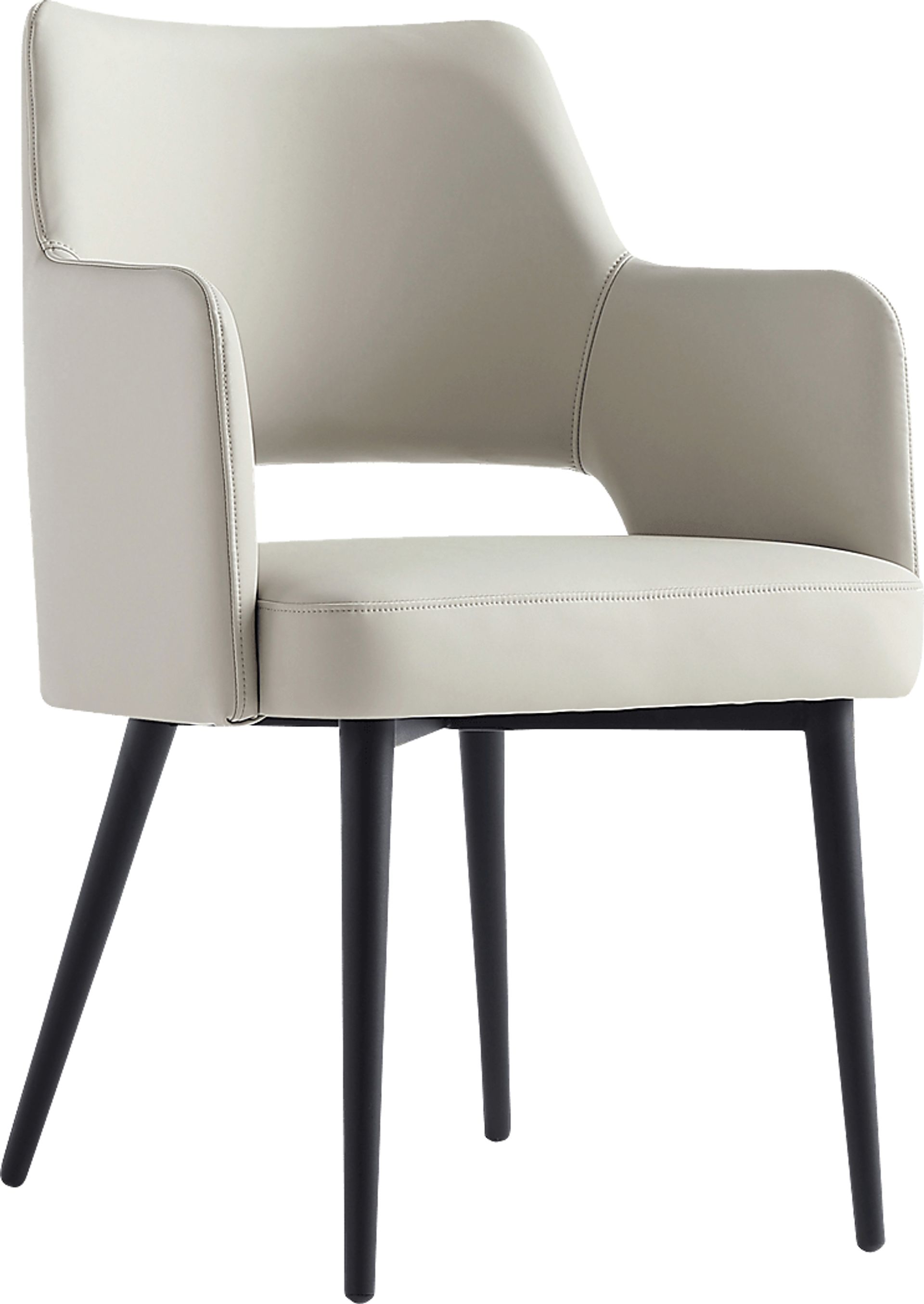 Owlwell Gray Arm Chair - Image 6