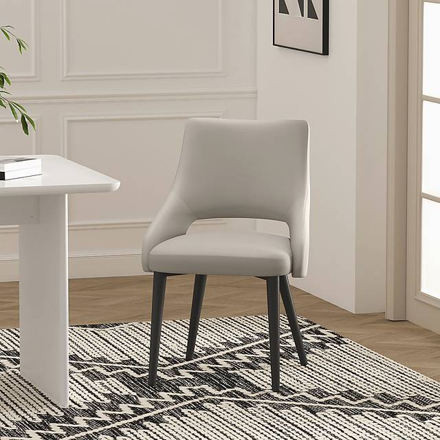 Owlwell Gray Dining Chair - Thumbnail - Image 2