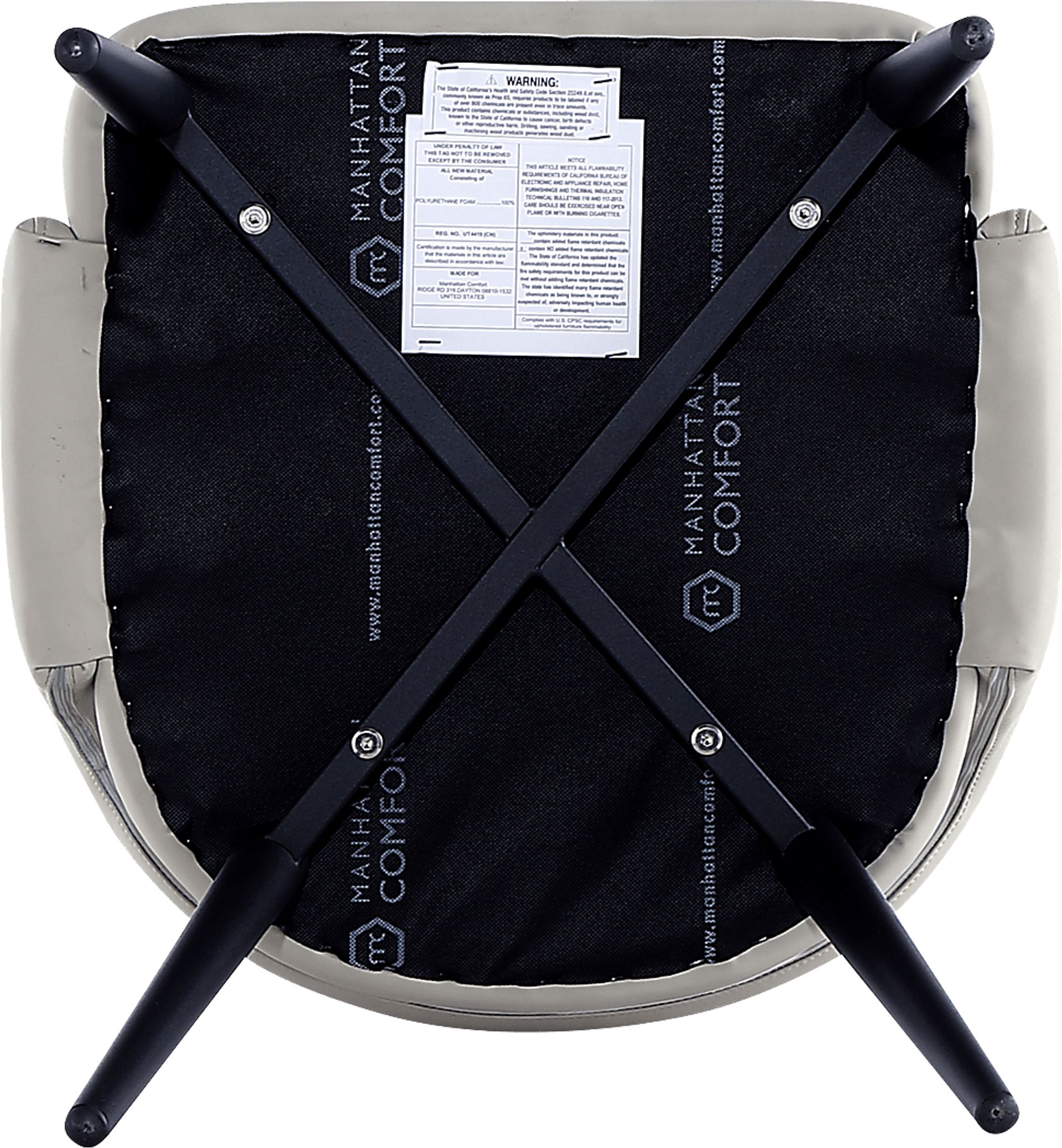 Owlwell Gray Dining Chair - Image 5
