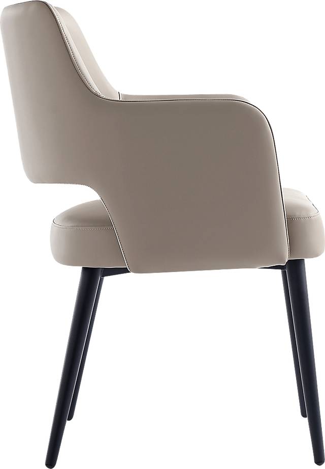 Owlwell Taupe Arm Chair - Thumbnail - Image 5