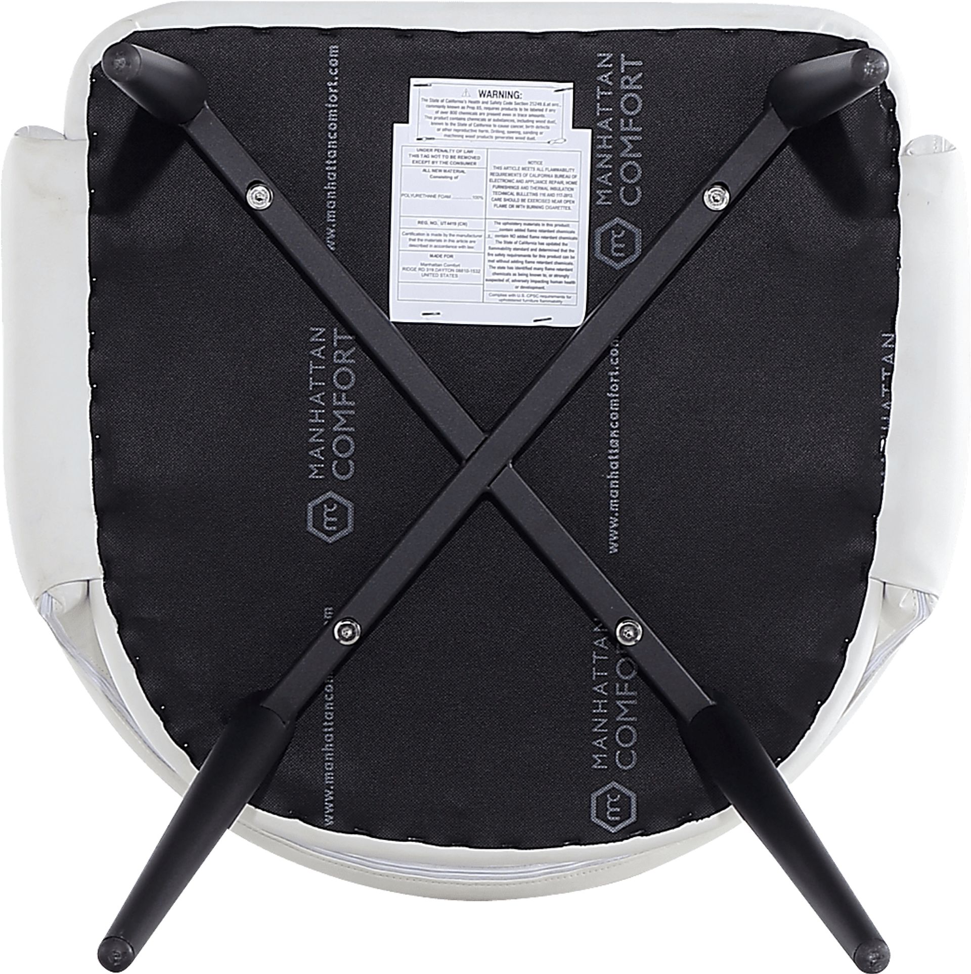 Owlwell White Arm Chair - Image 7