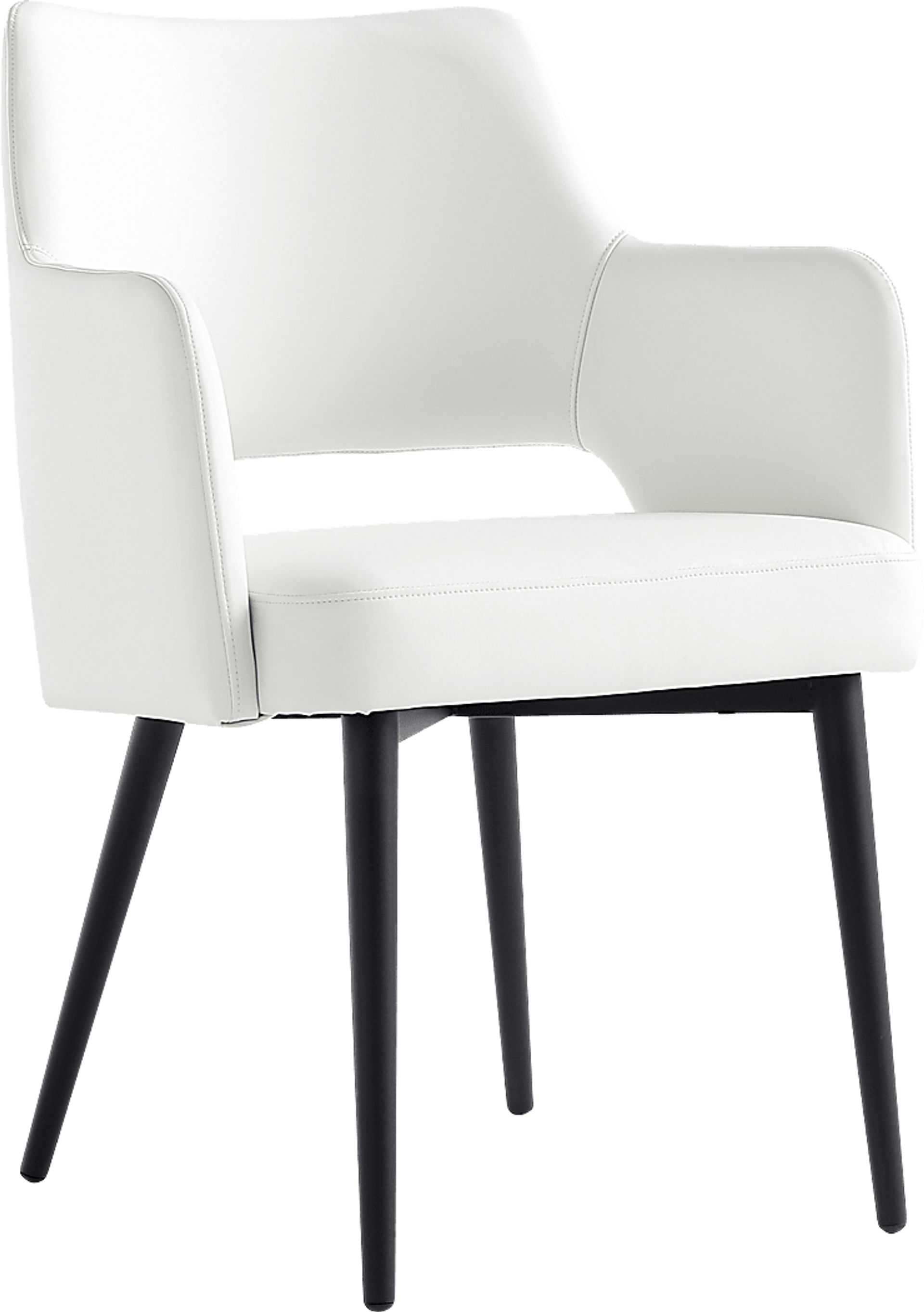 Owlwell White Arm Chair - Image 4