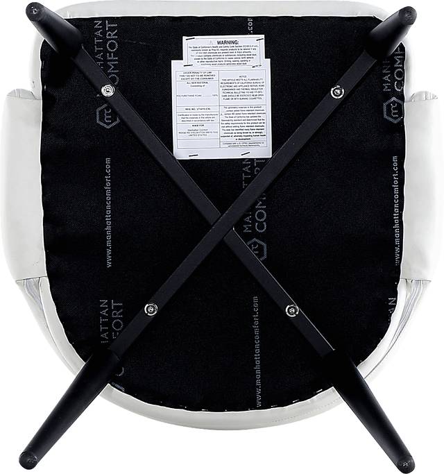 Owlwell White Dining Chair - Thumbnail - Image 3