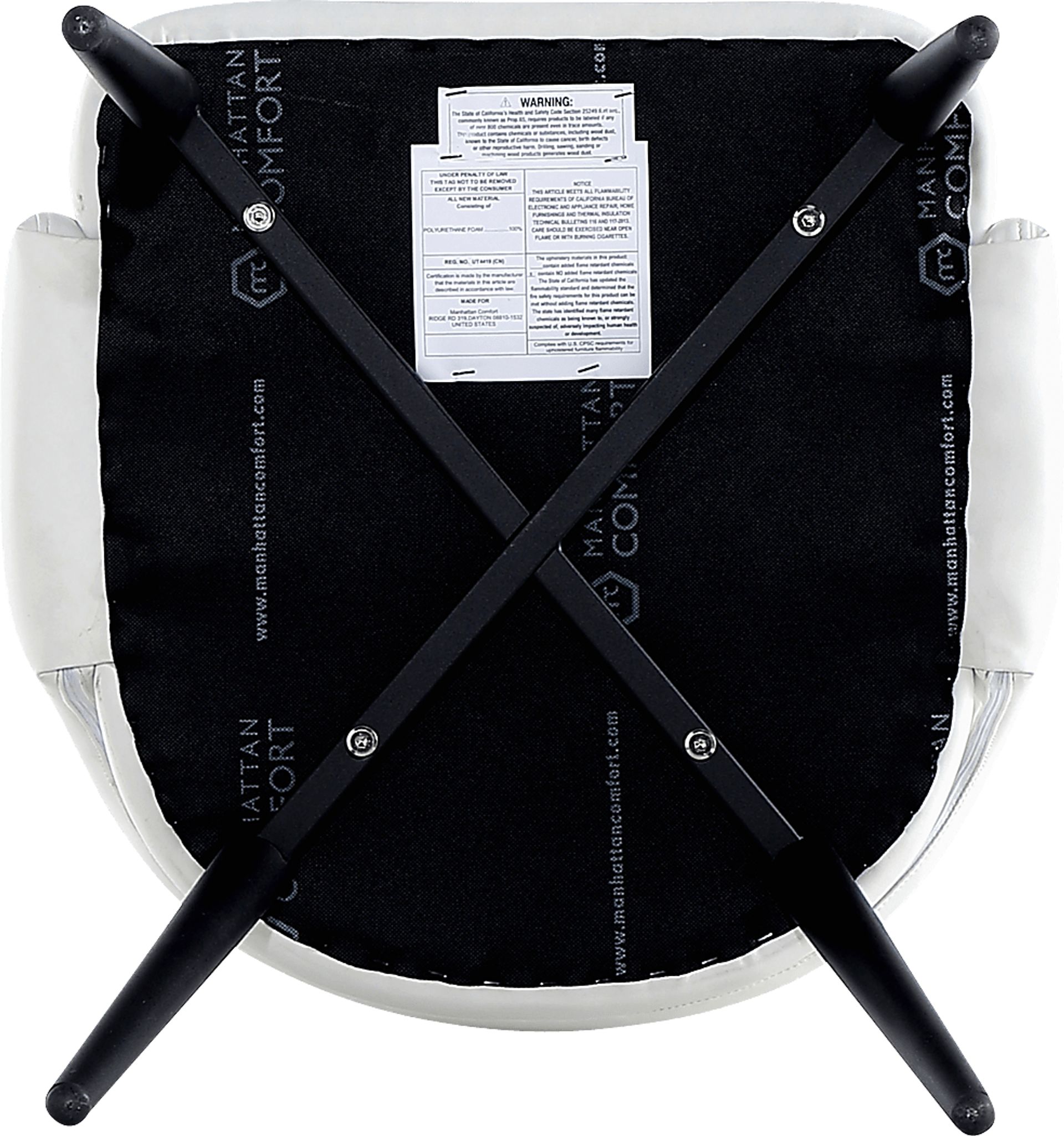 Owlwell White Dining Chair - Image 3
