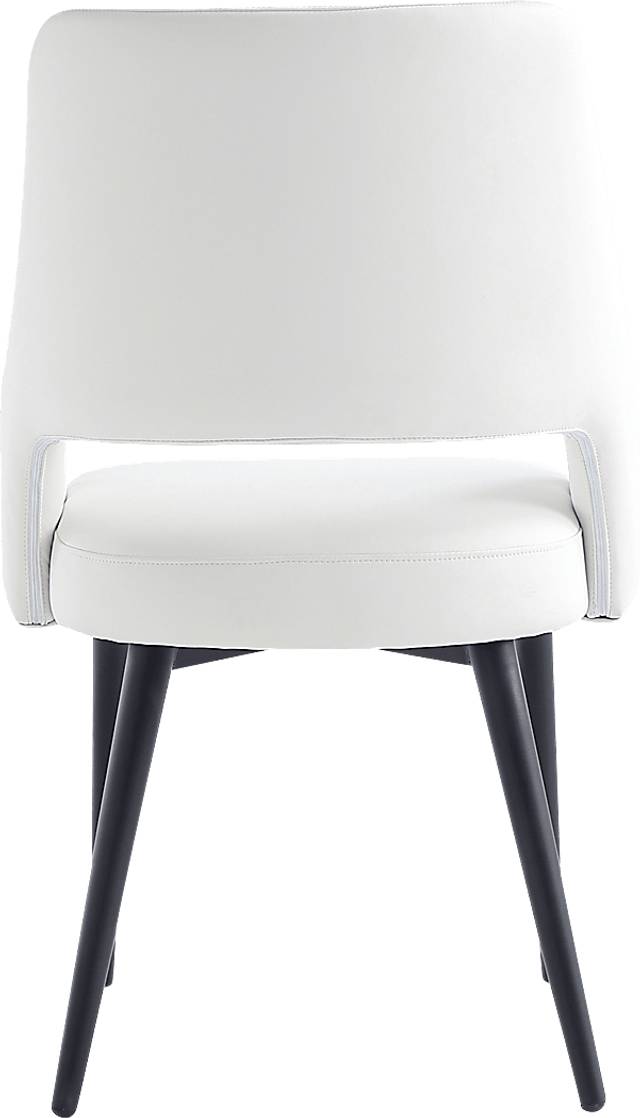 Owlwell White Dining Chair - Thumbnail - Image 4