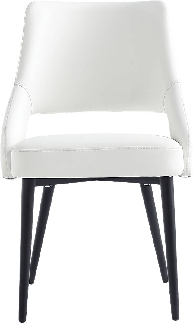 Owlwell White Dining Chair - Thumbnail - Image 1